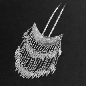 silver plated aluminum sheet ethnic minority miao silver style hair & jewelry craft materials