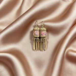 vintage exquisite tassel drop earrings ethnic style for women