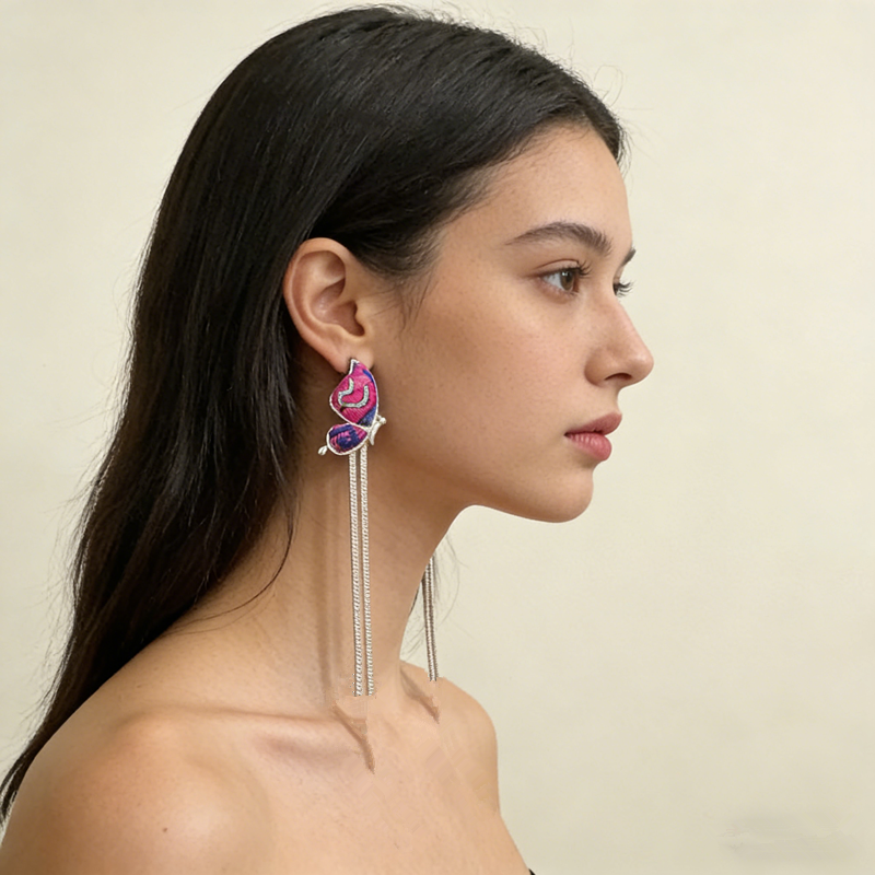 whirling butterfly labyrinth earrings whirling butterfly labyrinth earrings