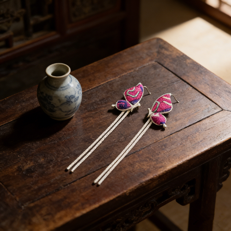 whirling butterfly labyrinth earrings whirling butterfly labyrinth earrings