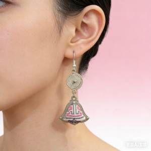 Vivid Pattern Bell Melody Earrings